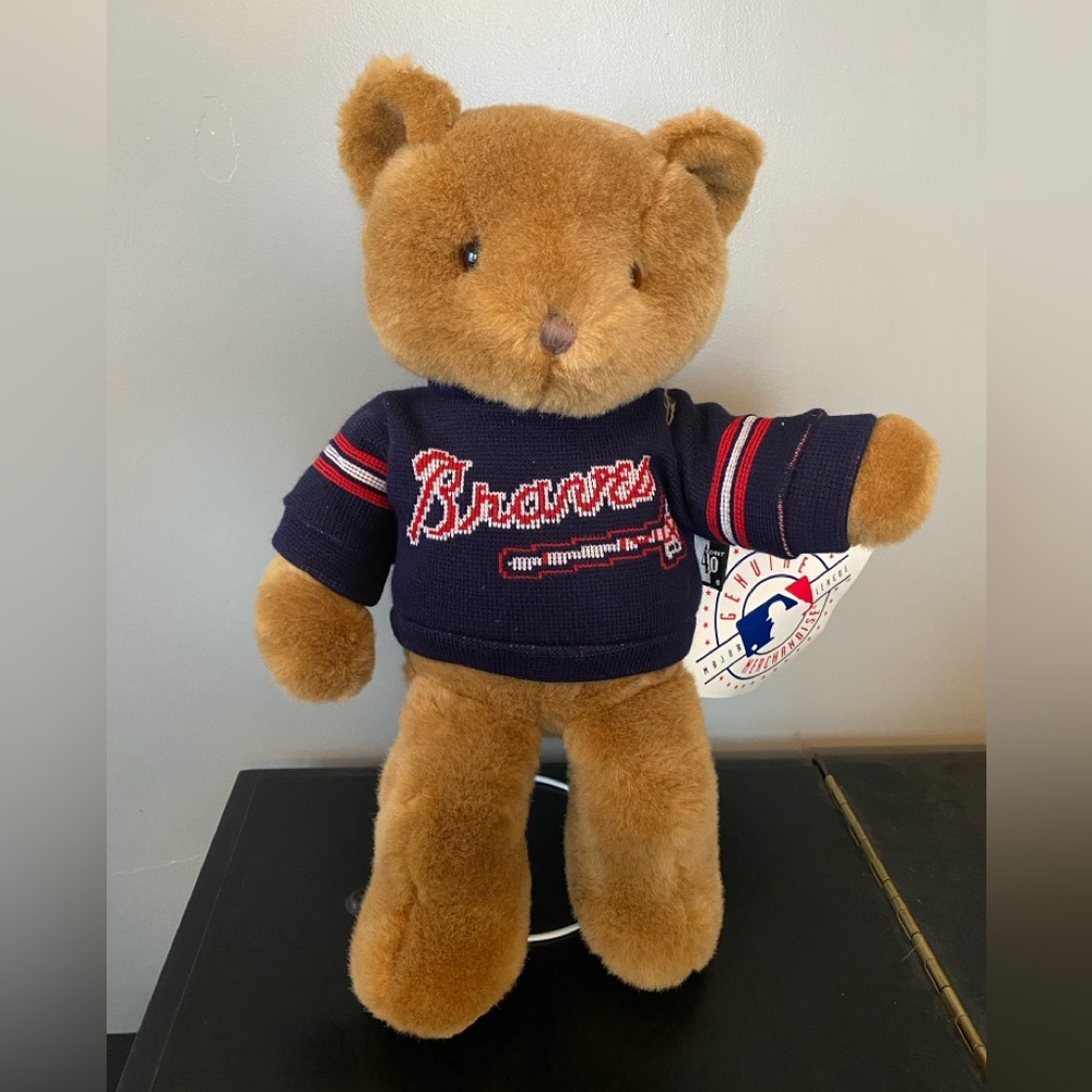 Genuine Merchandise Vintage Atlanta Braves Teddy Bear / EUC
